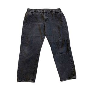 AEROPOSTALE | Mom Jean in black with accent stitching size 16